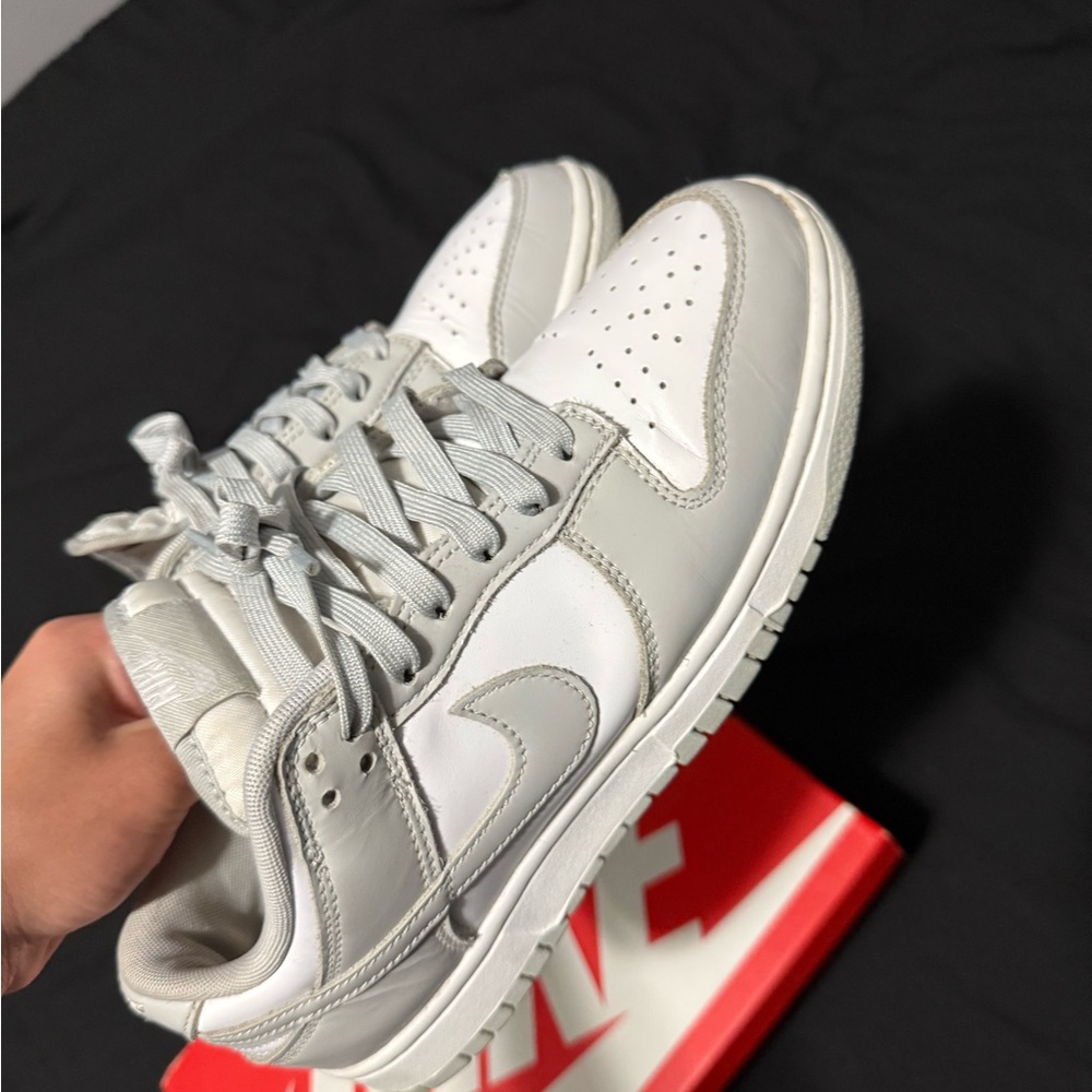 Grey fog dunks - used!